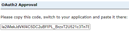 OAuth2 Approval