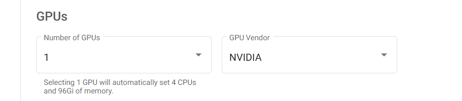 GPU Configuration