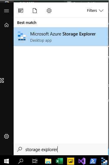 Microsoft Azure Storage Explorer