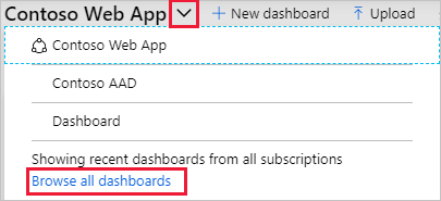 Browse Dashboards