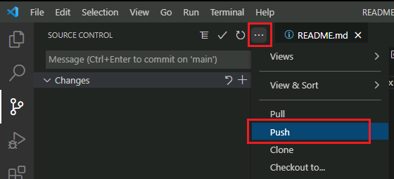 Push changes