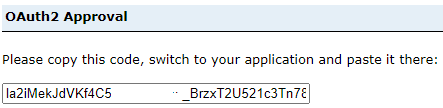 OAuth2 Approval